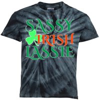 Sassy Irish Lassie Kids Tie-Dye T-Shirt