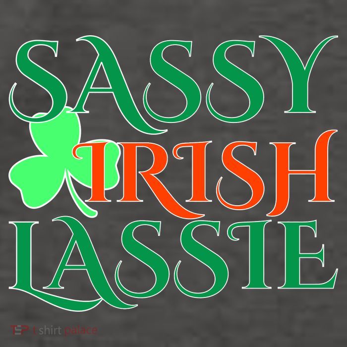 Sassy Irish Lassie Vector Backpack