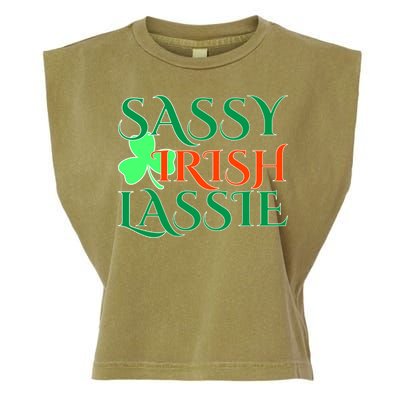 Sassy Irish Lassie Garment-Dyed Women's Muscle Tee