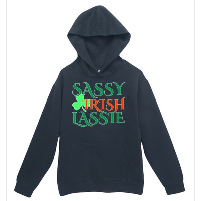 Sassy Irish Lassie Urban Pullover Hoodie