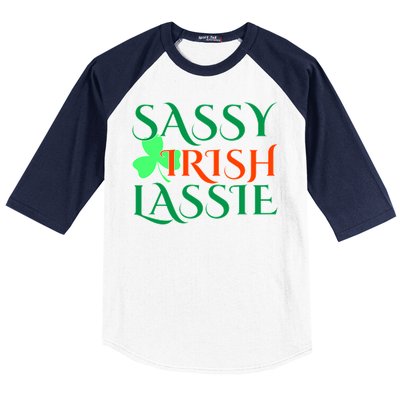 Sassy Irish Lassie Baseball Sleeve Shirt