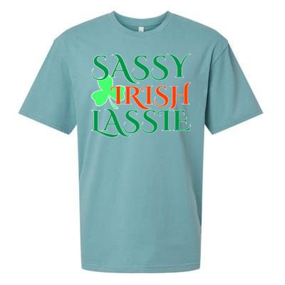 Sassy Irish Lassie Sueded Cloud Jersey T-Shirt