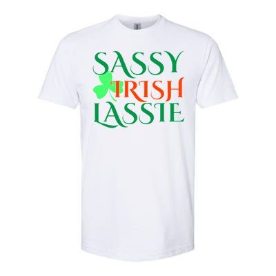 Sassy Irish Lassie Softstyle CVC T-Shirt