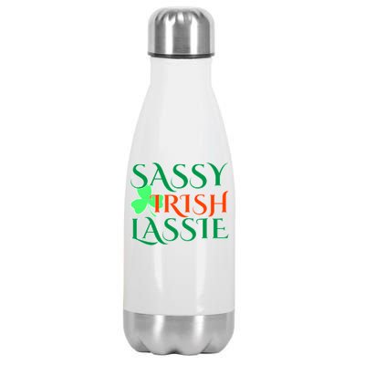 Sassy Irish Lassie Stainless Steel Insulated Water Bottle