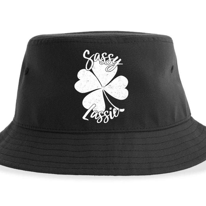 Sassy Lassie Irish Clover St. Patrick's Day Sustainable Bucket Hat