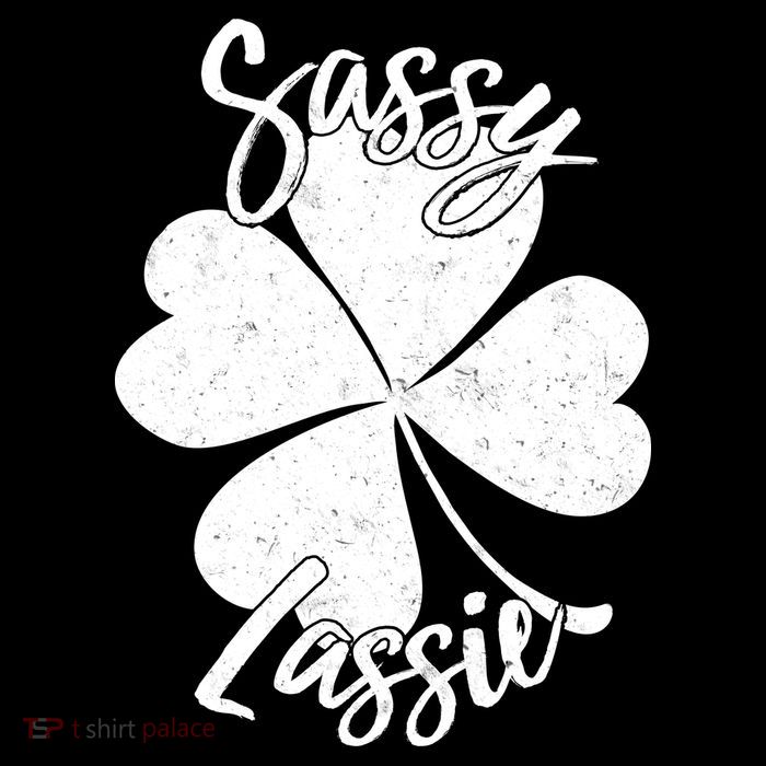 Sassy Lassie Irish Clover St. Patrick's Day Cooling Performance Long Sleeve Crew
