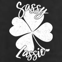 Sassy Lassie Irish Clover St. Patrick's Day Golf Towel