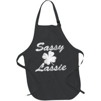 Sassy Lassy Irish Clover St. Patricks Day Apron