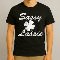 Sassy Lassy Irish Clover St. Patricks Day T-Shirt