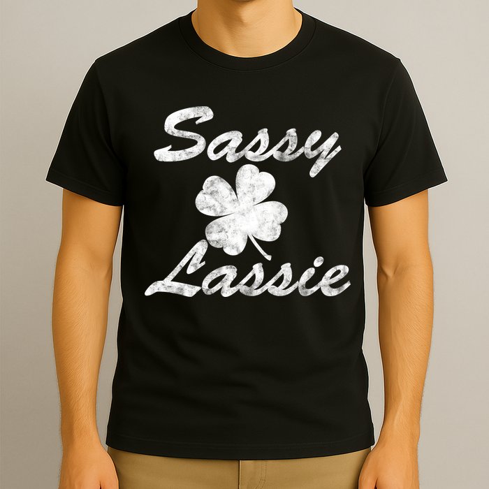 Sassy Lassy Irish Clover St. Patricks Day T-Shirt