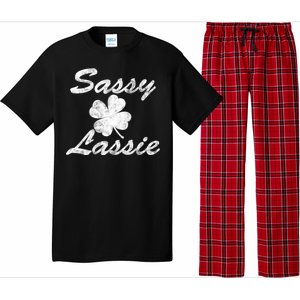 Sassy Lassy Irish Clover St. Patricks Day Pajama Set