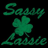 Sassy Lassy Irish Clover St. Patricks Day 16oz Travel Tumbler
