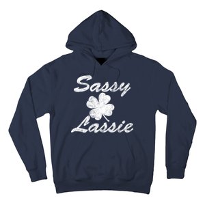 Sassy Lassy Irish Clover St. Patricks Day Hoodie