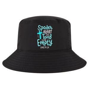 Spoiler Alert Tomb Was Empty Easter Religious Christian Gift Cool Comfort Performance Bucket Hat