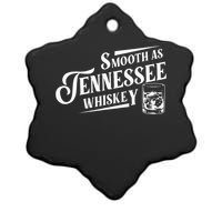 Smooth As Tennessee Whiskey Ceramic Star Ornament