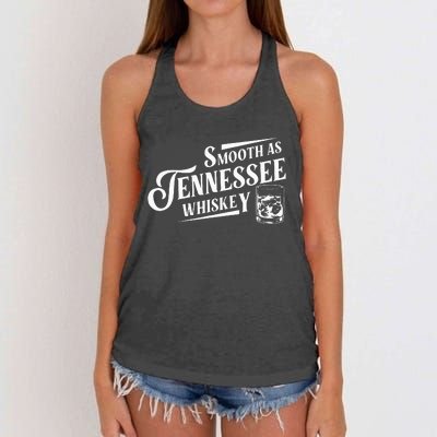 Smooth As Tennessee Whiskey Women's Knotted Racerback Tank