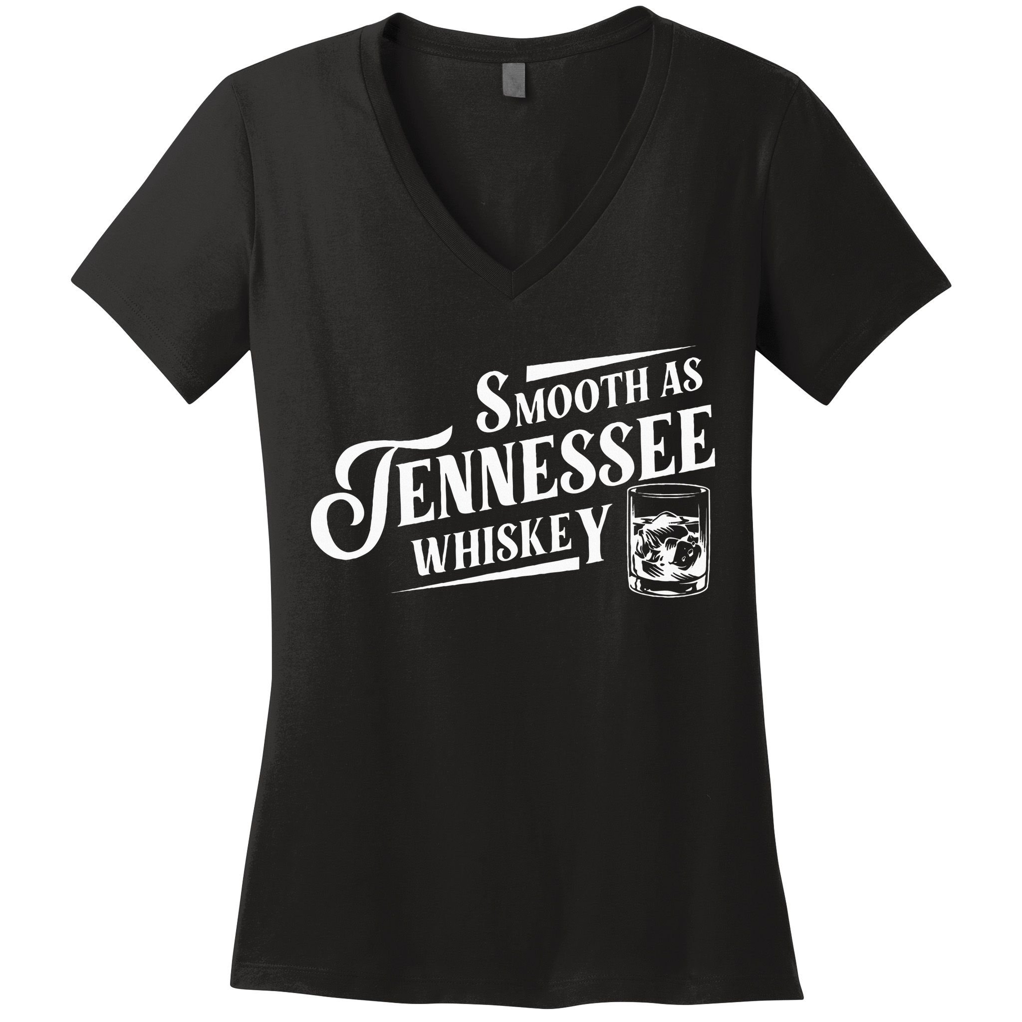 Smooth As Tennessee Whiskey Women's V-Neck T-Shirt