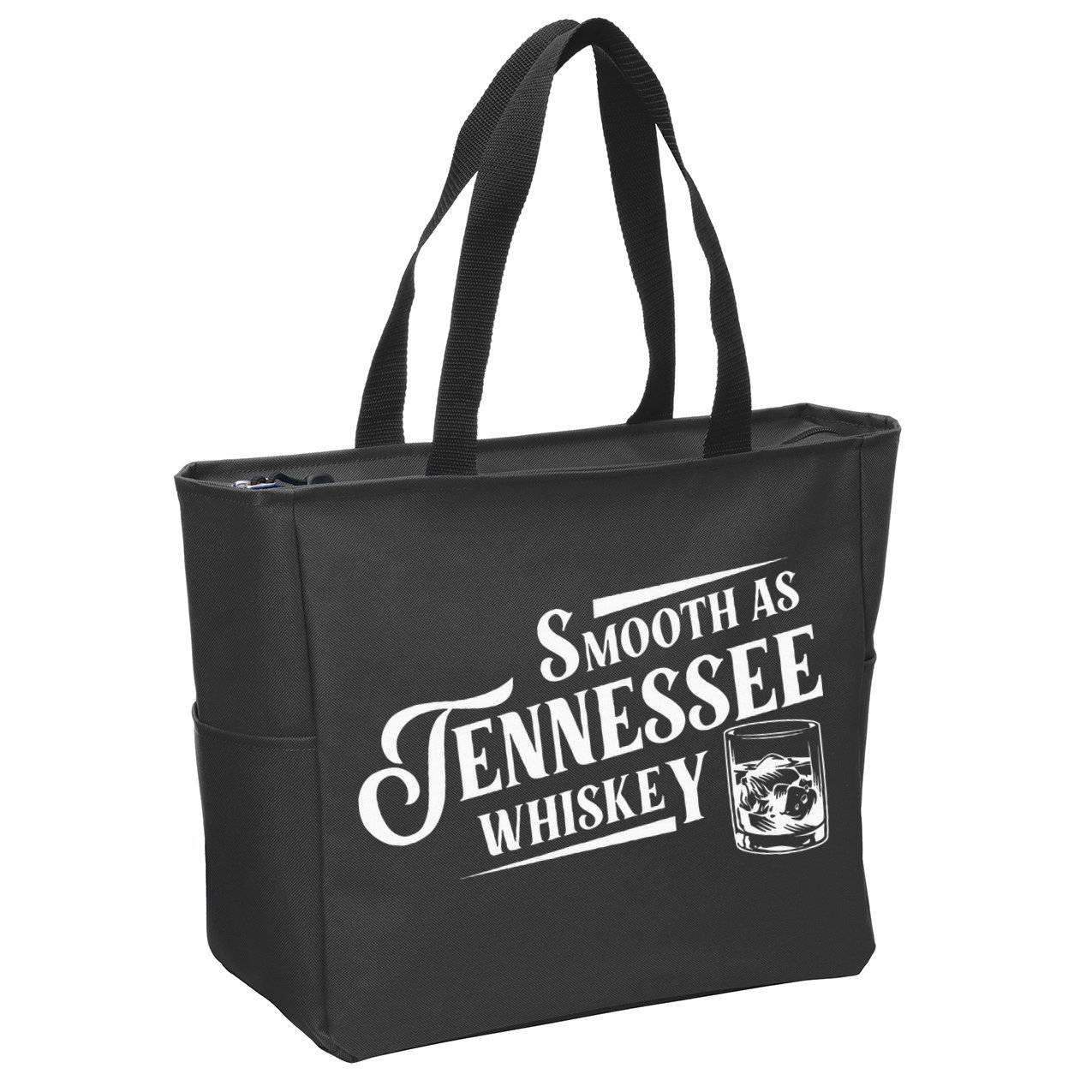 Smooth As Tennessee Whiskey Zip Tote Bag