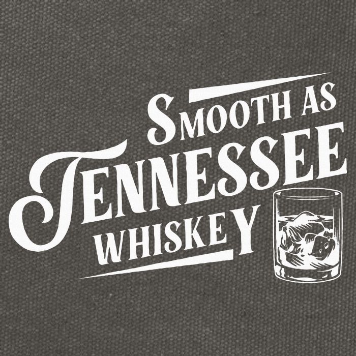 Smooth As Tennessee Whiskey Cotton Canvas Backpack