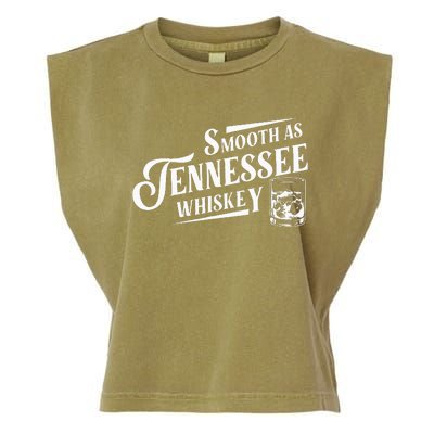 Smooth As Tennessee Whiskey Garment-Dyed Women's Muscle Tee