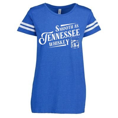 Smooth As Tennessee Whiskey Enza Ladies Jersey Football T-Shirt