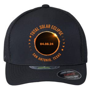 San Antonio Texas State Solar Eclipse 2024 Flexfit Unipanel Trucker Cap