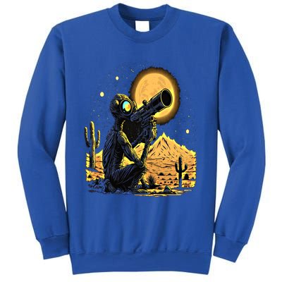 Space Alien Telescope Planets Astronomy Space Meaningful Gift Sweatshirt