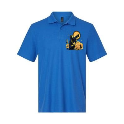 Space Alien Telescope Planets Astronomy Space Meaningful Gift Softstyle Adult Sport Polo