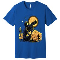 Space Alien Telescope Planets Astronomy Space Meaningful Gift Premium T-Shirt