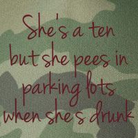 Shes A Ten But She Pees In Parking Lots When Shes Drunk Legacy Tie Dye Trucker Hat