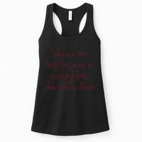 Shes A Ten But She Pees In Parking Lots When Shes Drunk Womens Tank Top
