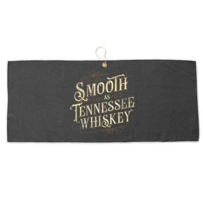 Smooth As Tennessee Whiskey Country Large Microfiber Waffle Golf Towel