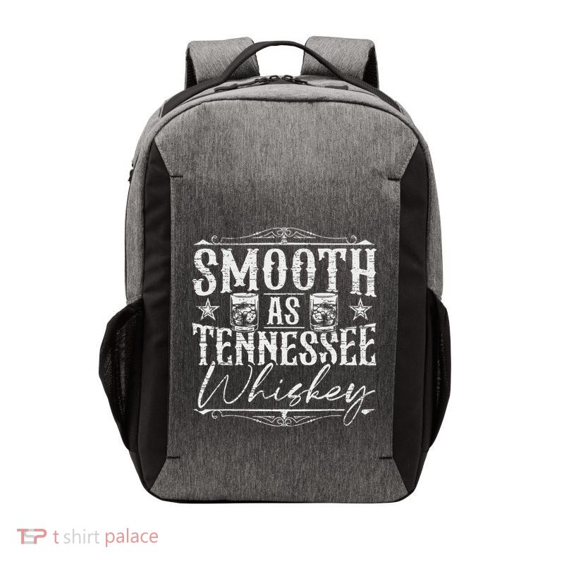 Smooth As Tennessee Whiskey Distressed Bourbon Vector Backpack