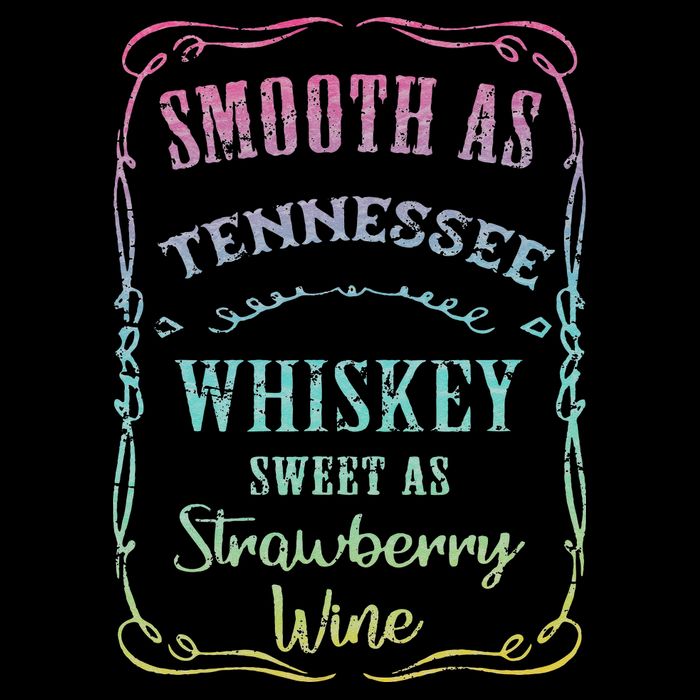 Smooth as Tennessee Whiskey Funny Humour Tee Vacation 16 in Basic Backpack
