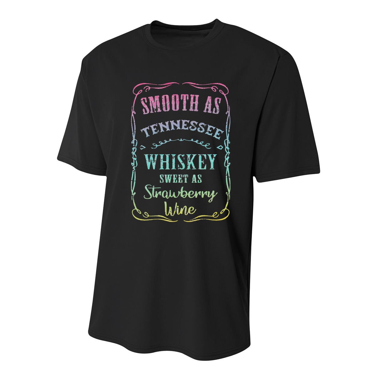 Smooth as Tennessee Whiskey Funny Humour Tee Vacation Youth Performance Sprint T-Shirt
