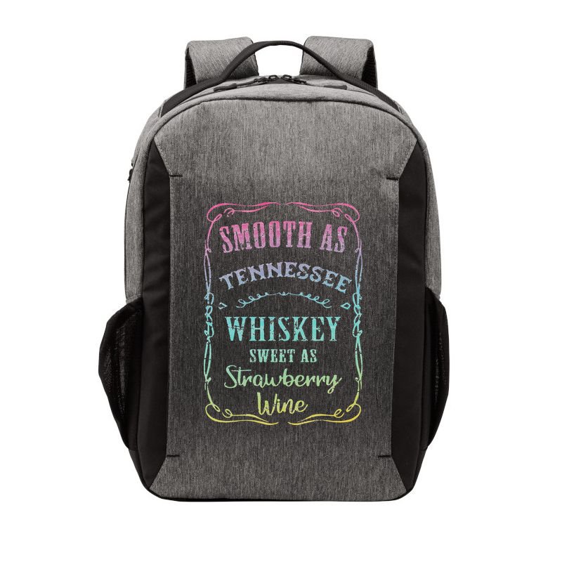 Smooth as Tennessee Whiskey Funny Humour Tee Vacation Vector Backpack