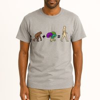 Stoned Ape Theory Psychedelic Magic Mushroom Monkey Tall T-Shirt
