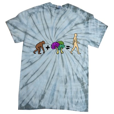 Stoned Ape Theory Psychedelic Magic Mushroom Monkey Tie-Dye T-Shirt