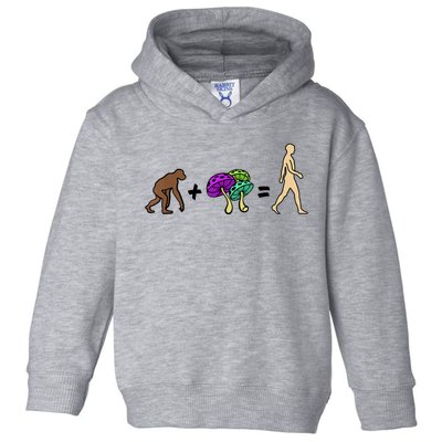 Stoned Ape Theory Psychedelic Magic Mushroom Monkey Toddler Hoodie