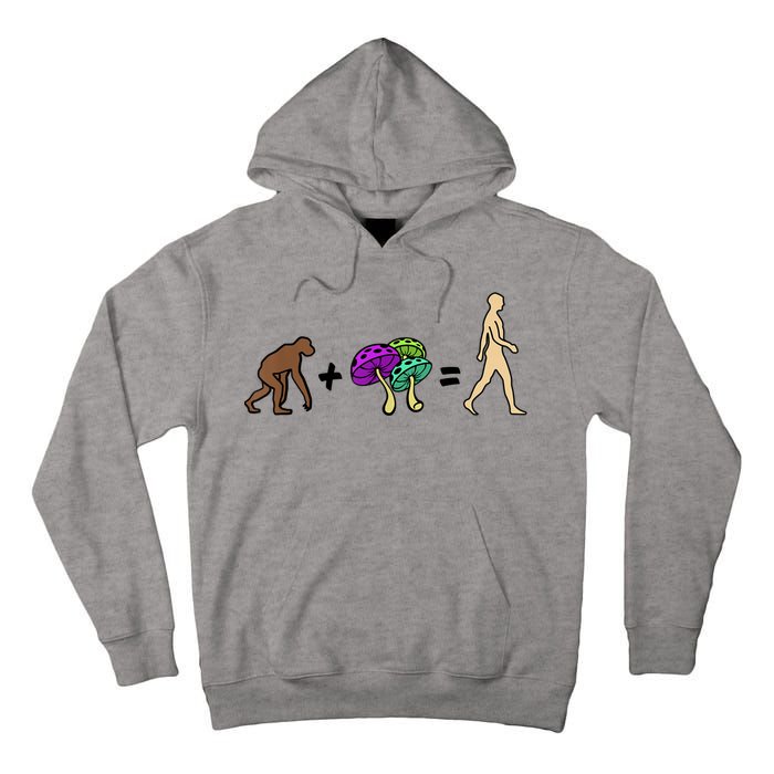 Stoned Ape Theory Psychedelic Magic Mushroom Monkey Tall Hoodie