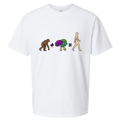 Stoned Ape Theory Psychedelic Magic Mushroom Monkey Sueded Cloud Jersey T-Shirt