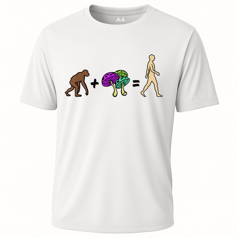 Stoned Ape Theory Psychedelic Magic Mushroom Monkey Performance Shirt