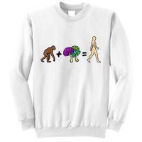 Stoned Ape Theory Psychedelic Magic Mushroom Monkey Sweatshirt