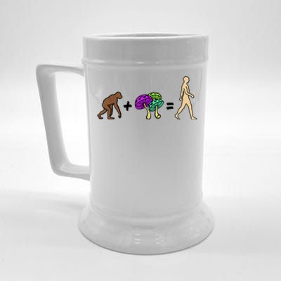 Stoned Ape Theory Psychedelic Magic Mushroom Monkey Beer Stein