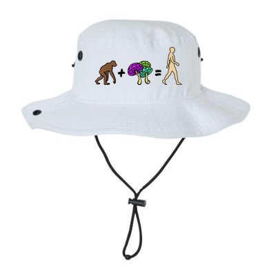 Stoned Ape Theory Psychedelic Magic Mushroom Monkey Legacy Cool Fit Booney Bucket Hat