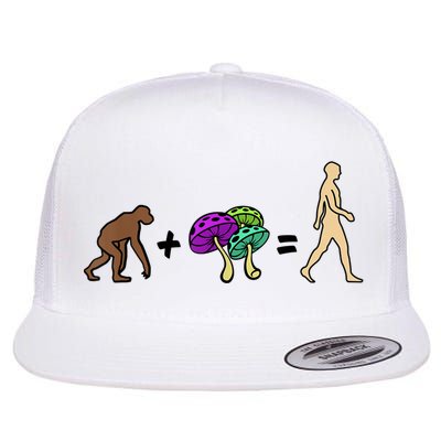 Stoned Ape Theory Psychedelic Magic Mushroom Monkey Flatbill Hat