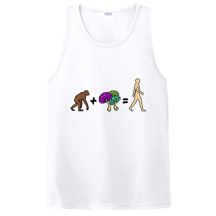 Stoned Ape Theory Psychedelic Magic Mushroom Monkey PosiCharge Competitor Tank