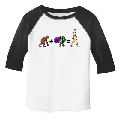 Stoned Ape Theory Psychedelic Magic Mushroom Monkey Toddler Fine Jersey T-Shirt