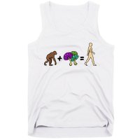 Stoned Ape Theory Psychedelic Magic Mushroom Monkey Tank Top