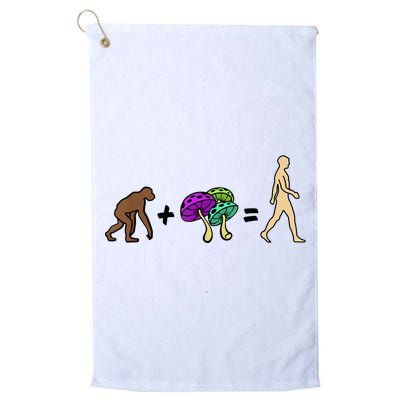 Stoned Ape Theory Psychedelic Magic Mushroom Monkey Golf Towel